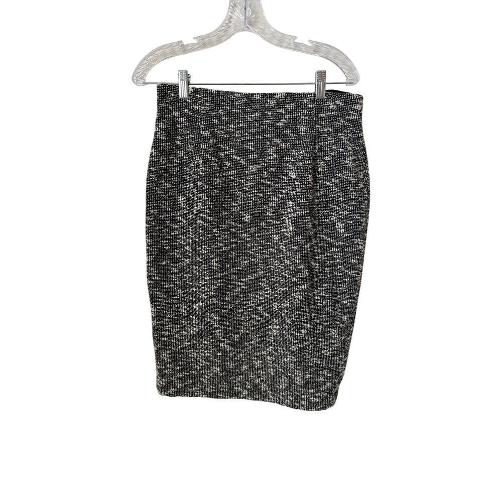 Lafayette 148 New York Tweed Pencil Skirt Size 10